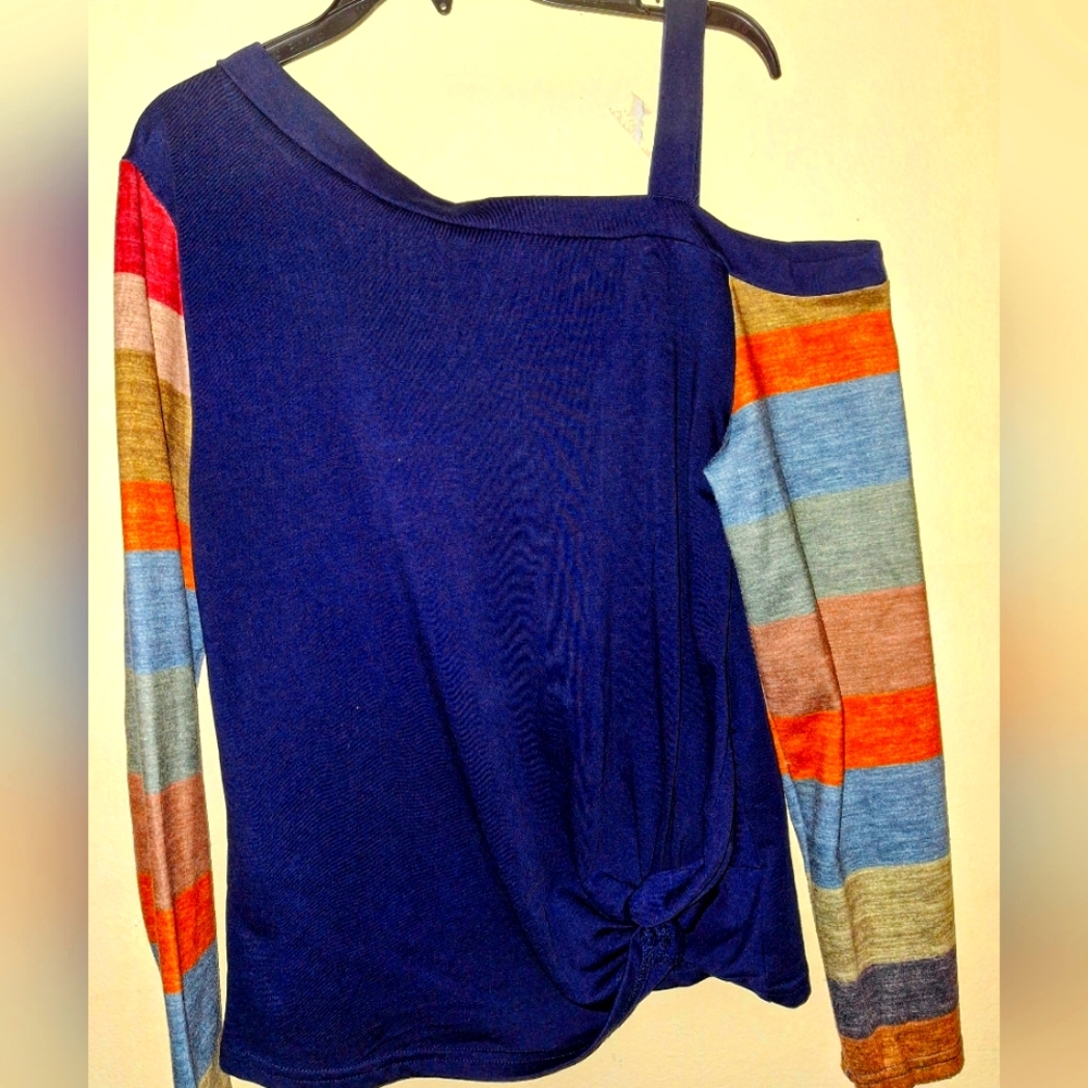 CUTE WARM WINTER OFF SHOULDER BLOUSE